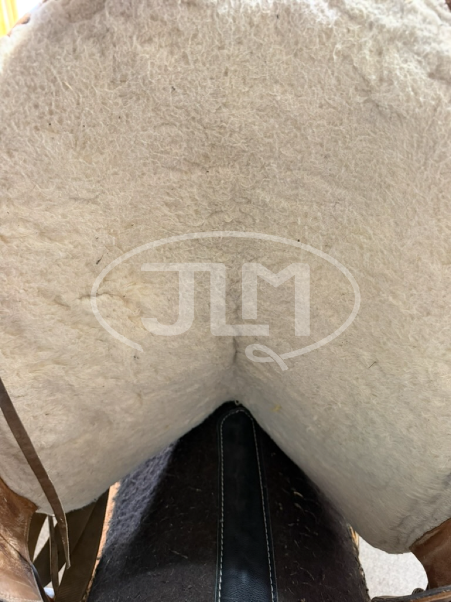 14.5" Bob Marshall Sports Saddle Treeless Barrel Saddle