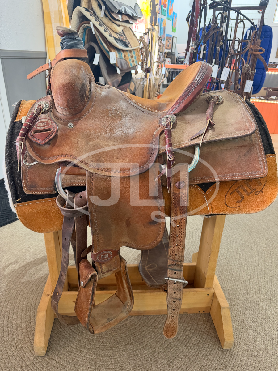 13.25" DHS Brock Hansen Team Roper Saddle