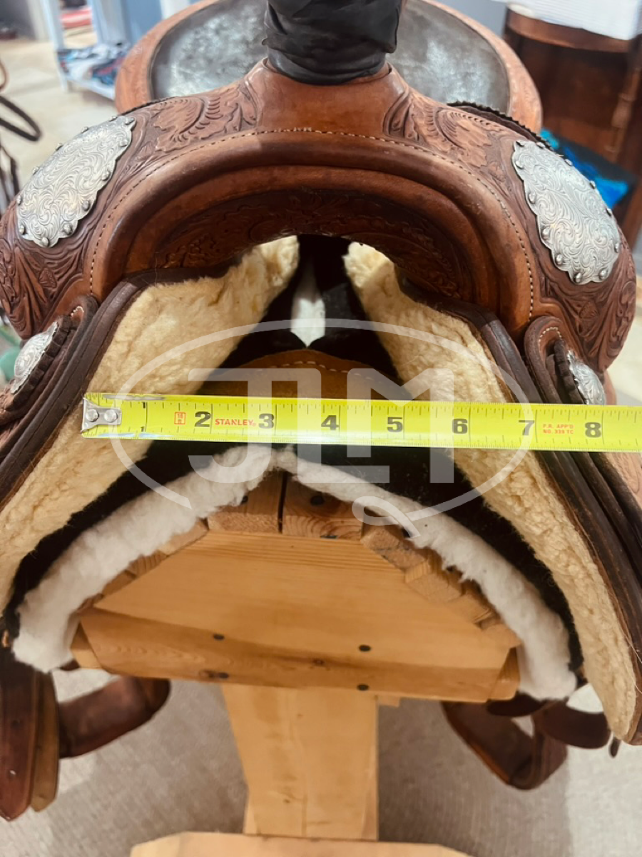 15.5" Bob's Custom Reining Saddle