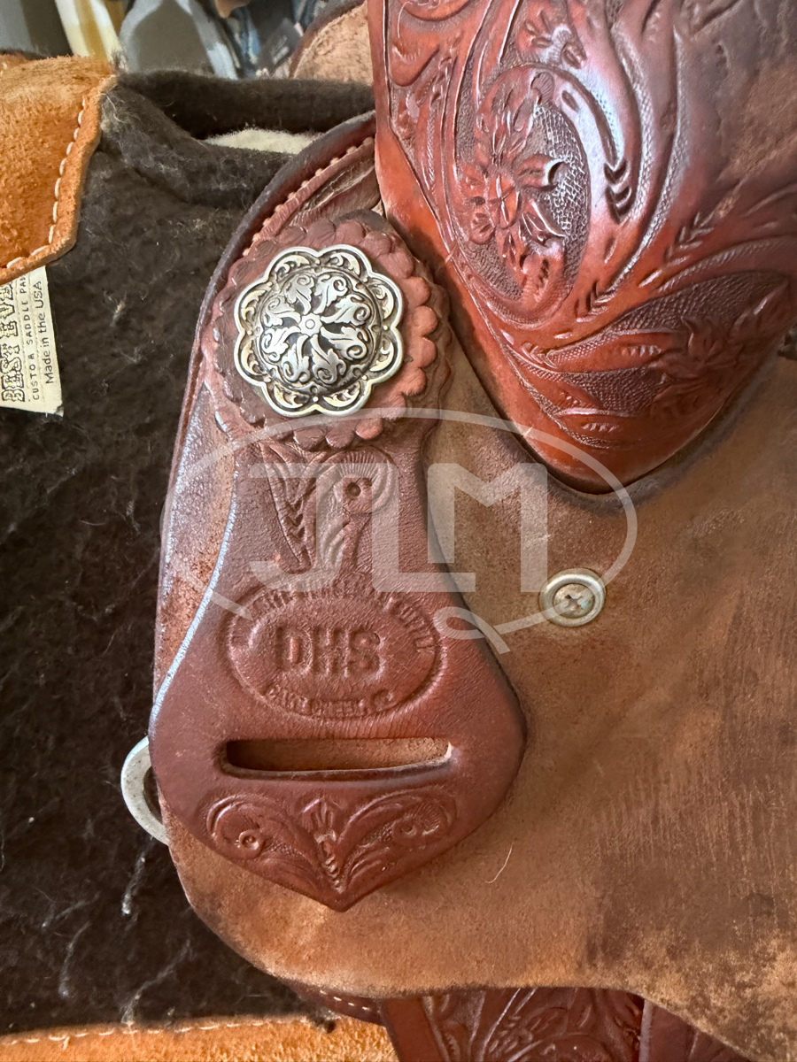 12" DHS Youth Team Roping All Around Saddle
