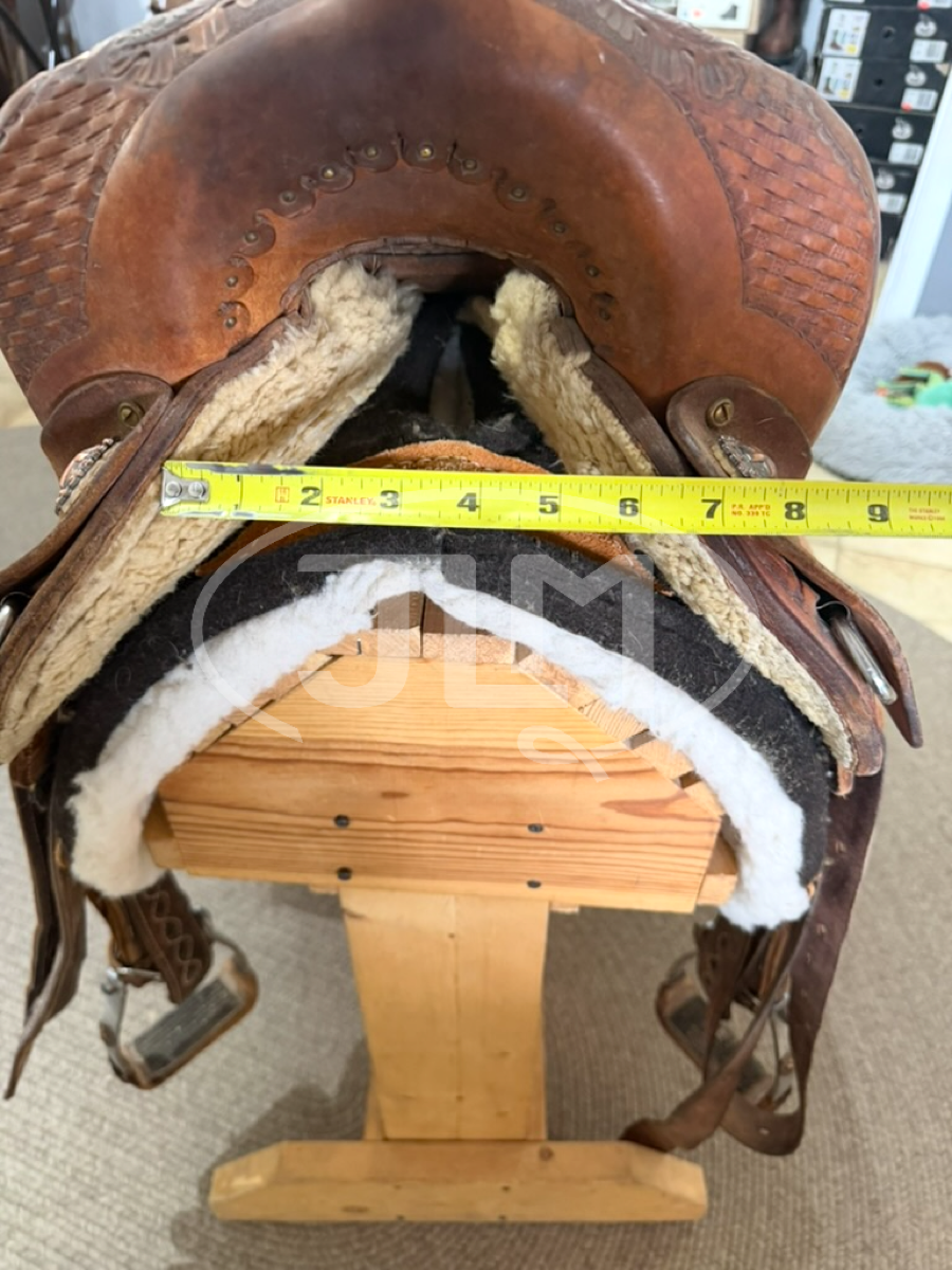 14" Merrill Barrel Saddle by Diamond M Saddlery