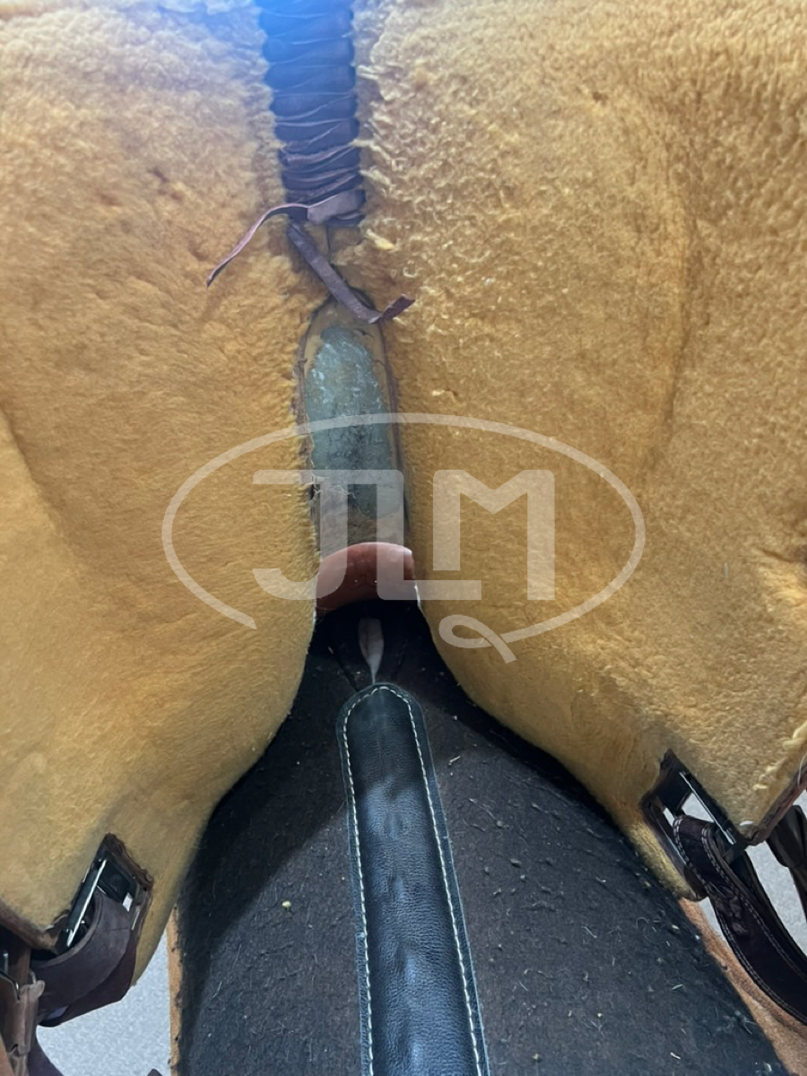 14" Martin Saddlery Crown C Barrel Saddle
