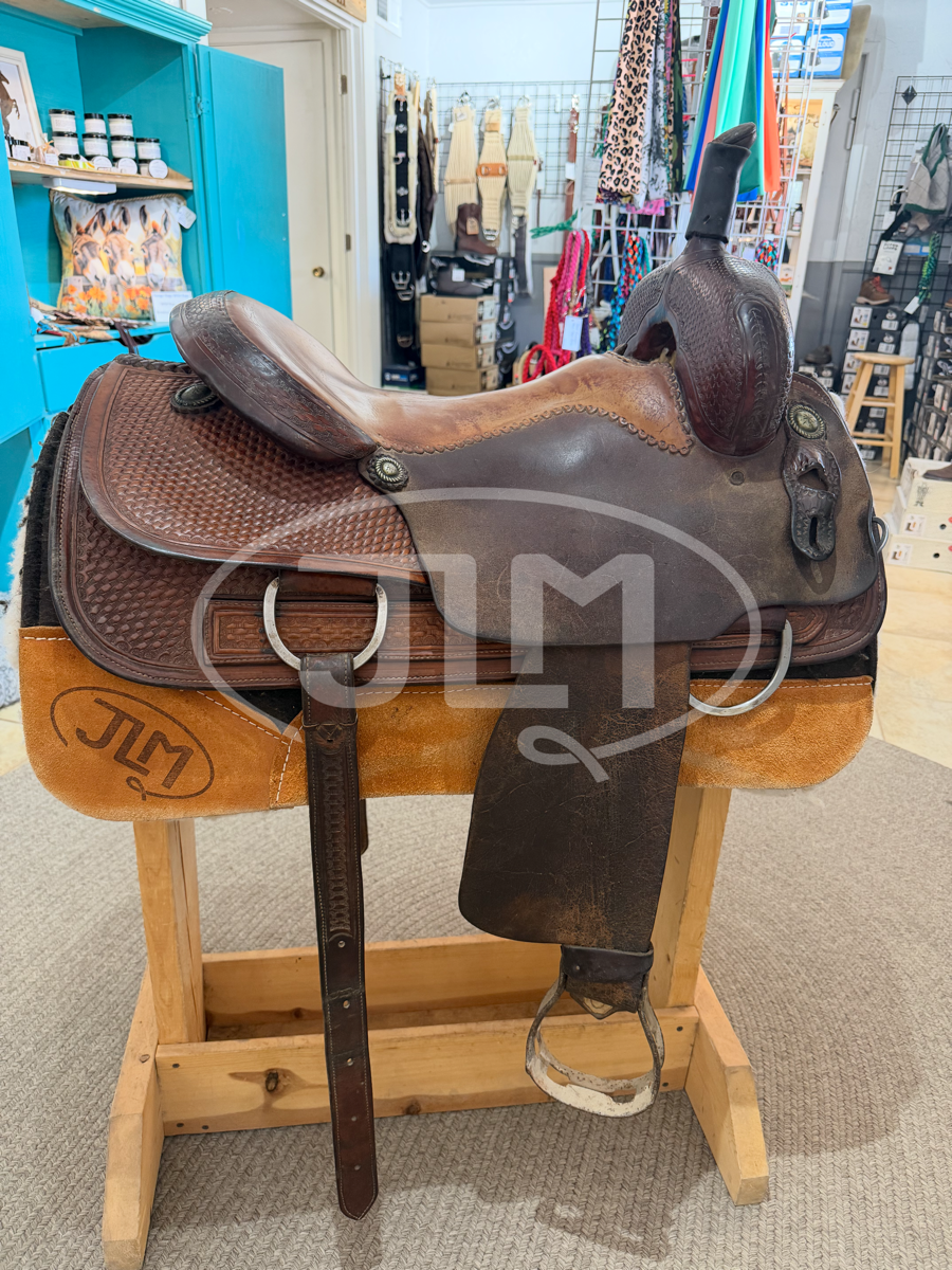 16" Star of Texas Cutting Saddle