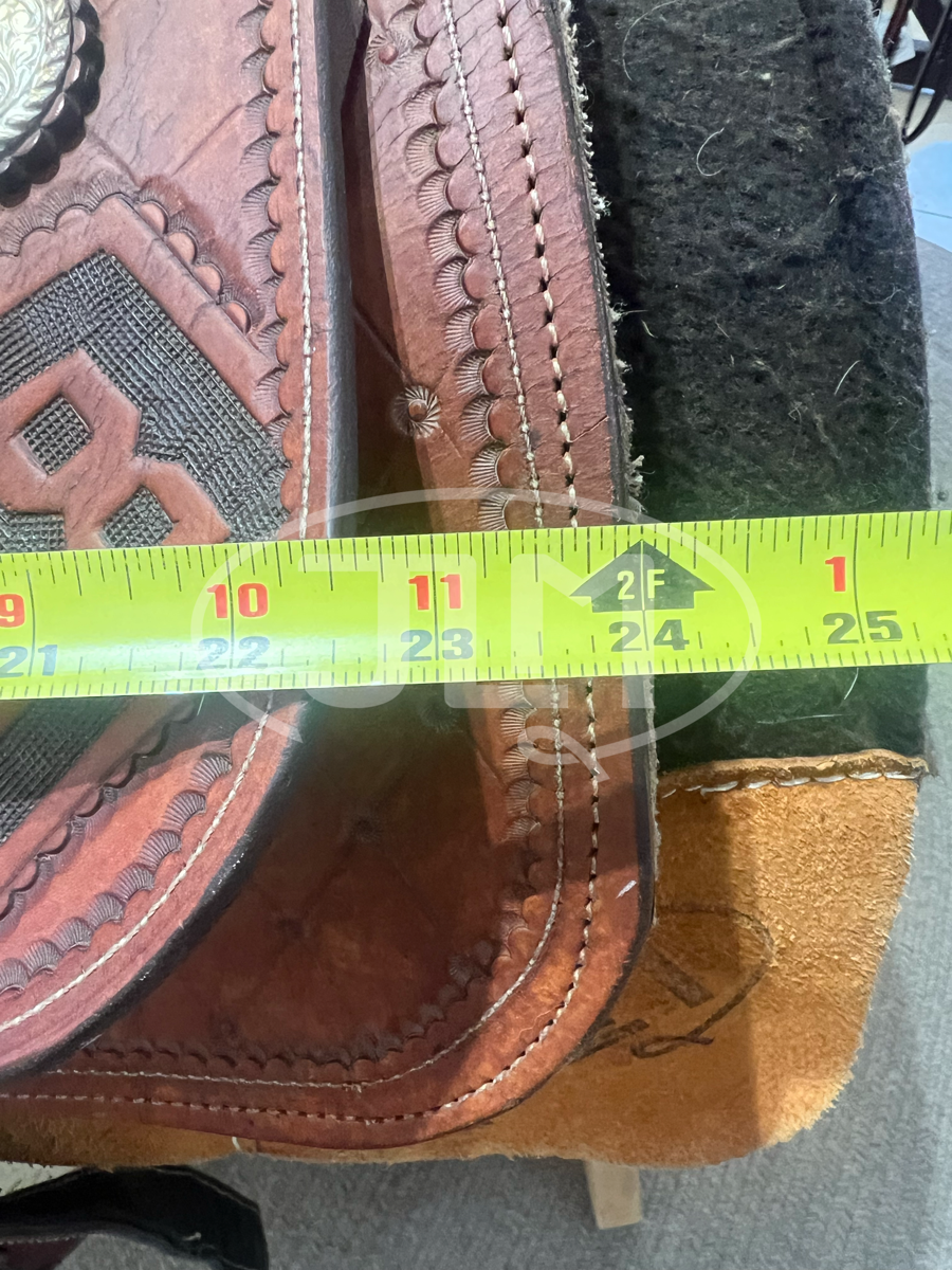 13.5" Robert Yellowhair CNRA Barrel Saddle