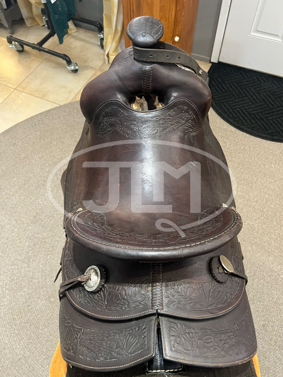 Vintage Olsen Nolte Western Ranch Saddle