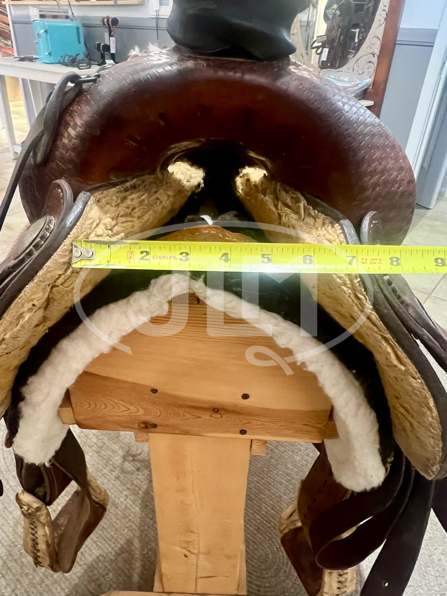 15" Crates Team Roping Saddle