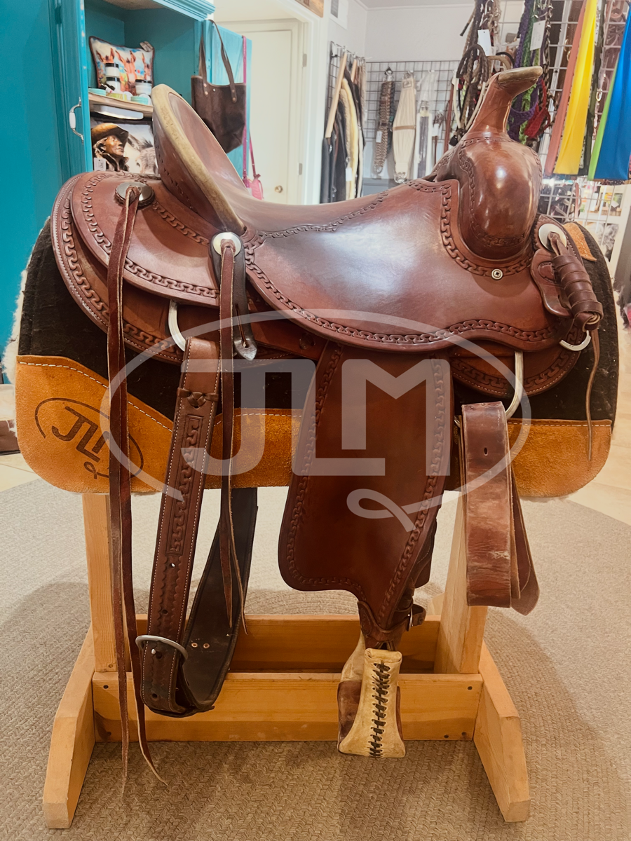 15.5" Paul Turner Ranch Roper Saddle