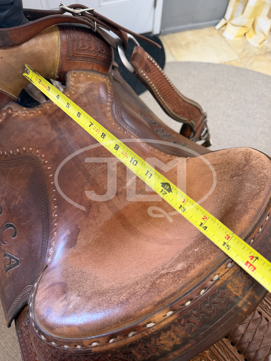 14.5" Reinsman X Series Team Roping Saddle