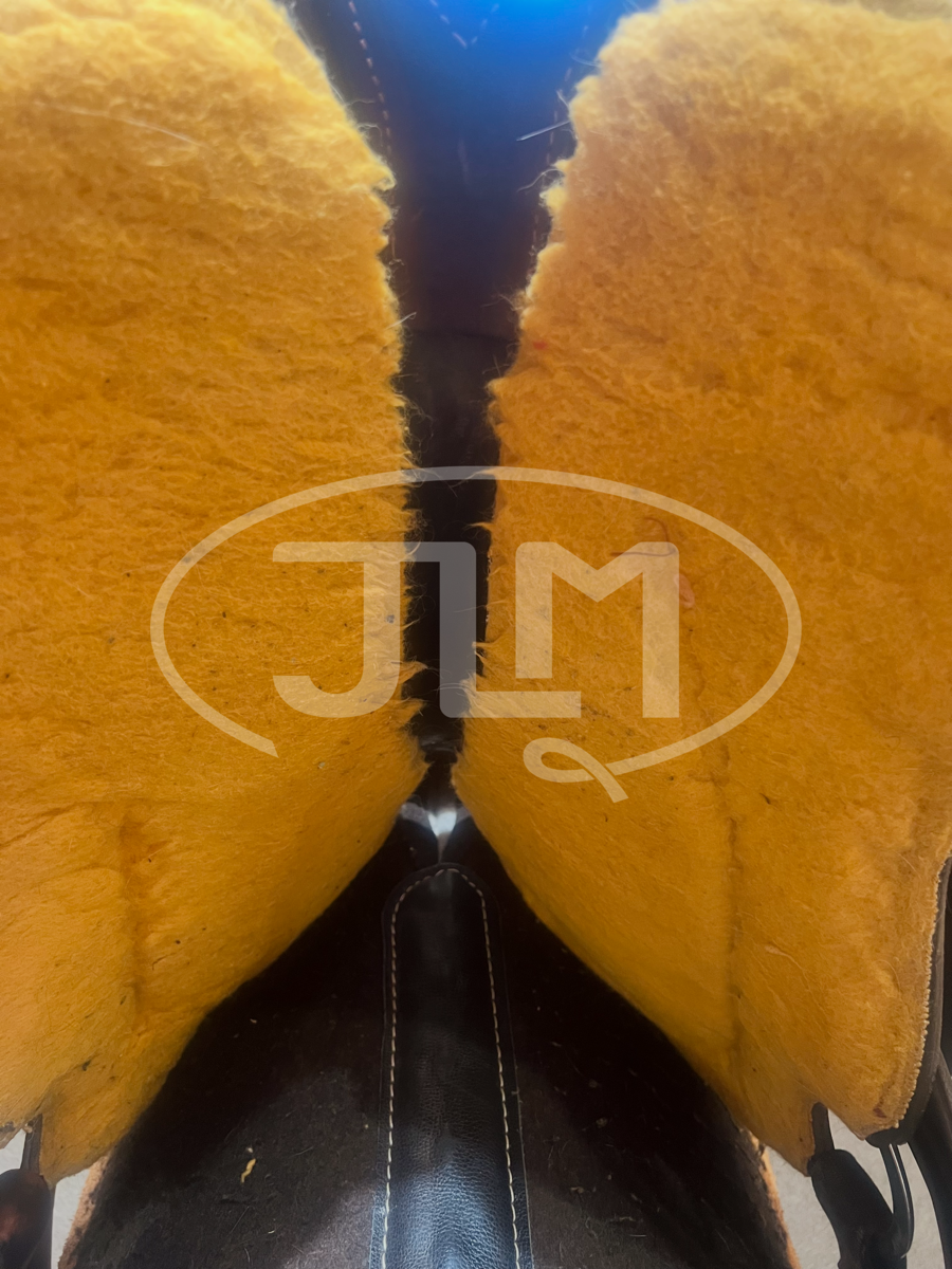 15" Wide Bar J Saddlery Southfork Trail Saddle