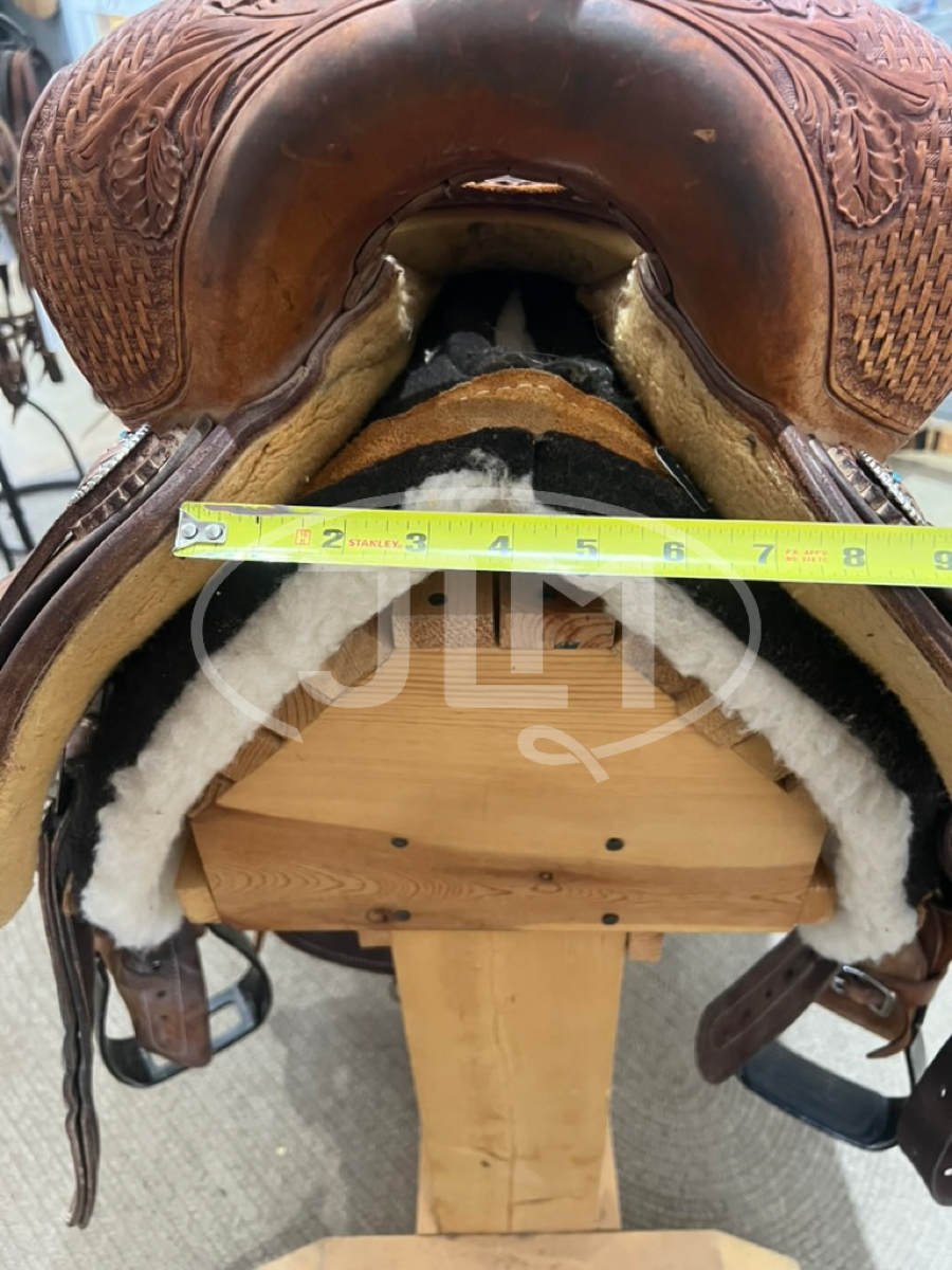 14" Martin Saddlery Crown C Barrel Saddle