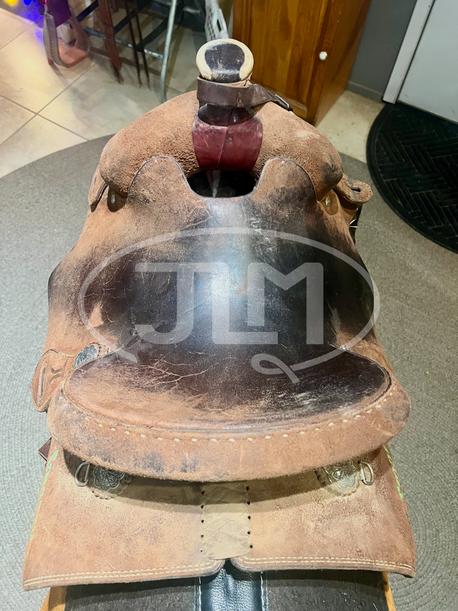 13.5" Smarty Team Roping Saddle