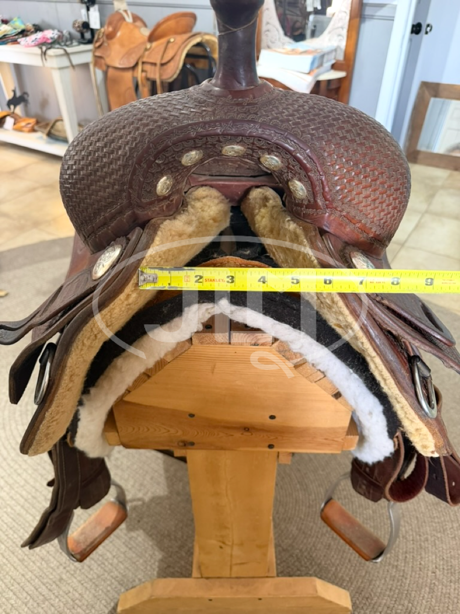 15" Jim Taylor Cowhorse Saddle