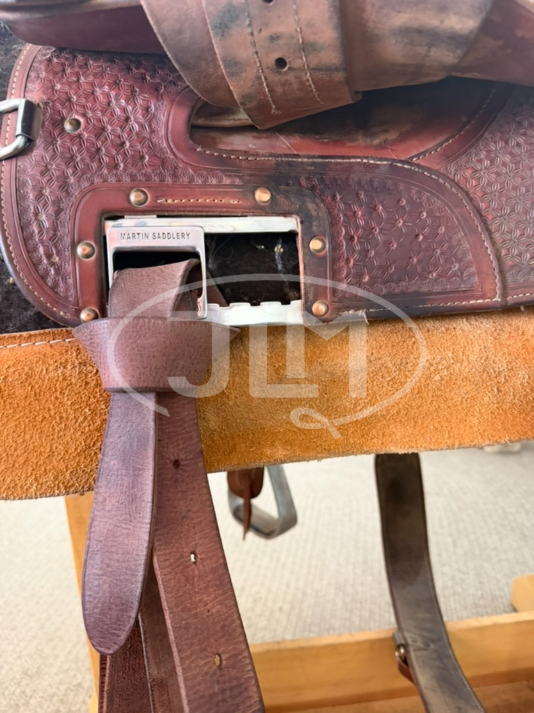 14" Martin Saddlery Crown C Barrel Saddle