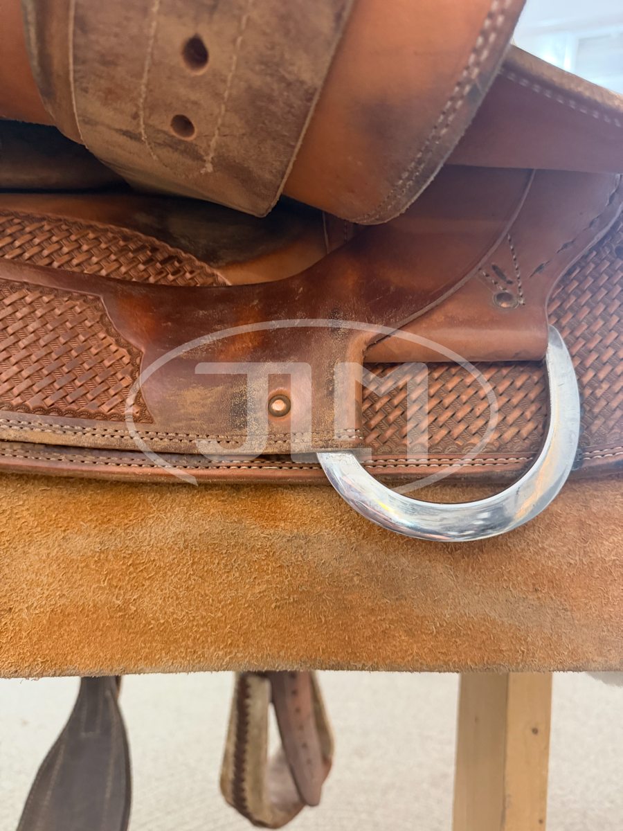 14.5" ROPRO Upfront Custom Team Roping Saddle