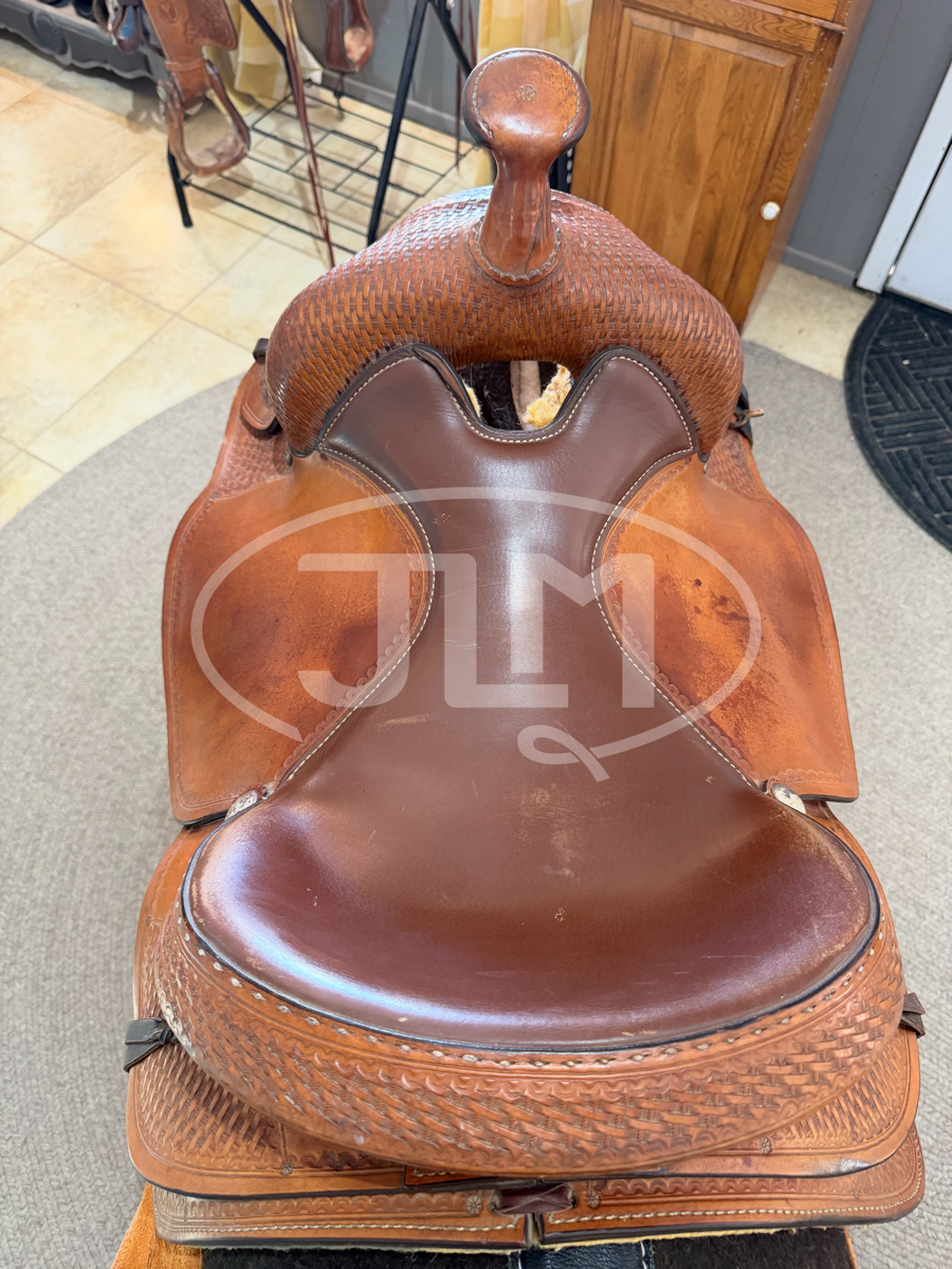 15.5" Crates Saddlery 2170-4 Classic Trail Saddle