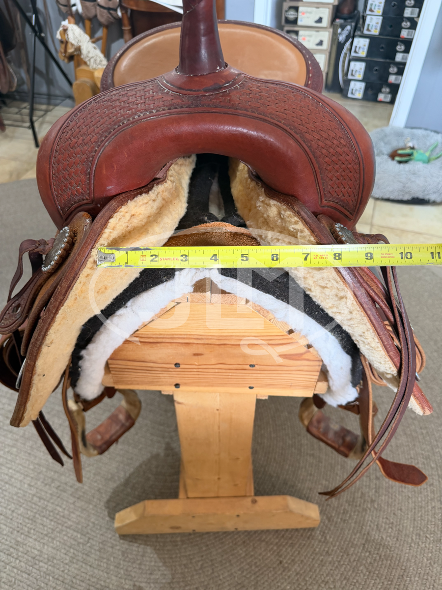 16" Bob's Custom Ted Robinson Cowhorse Saddle