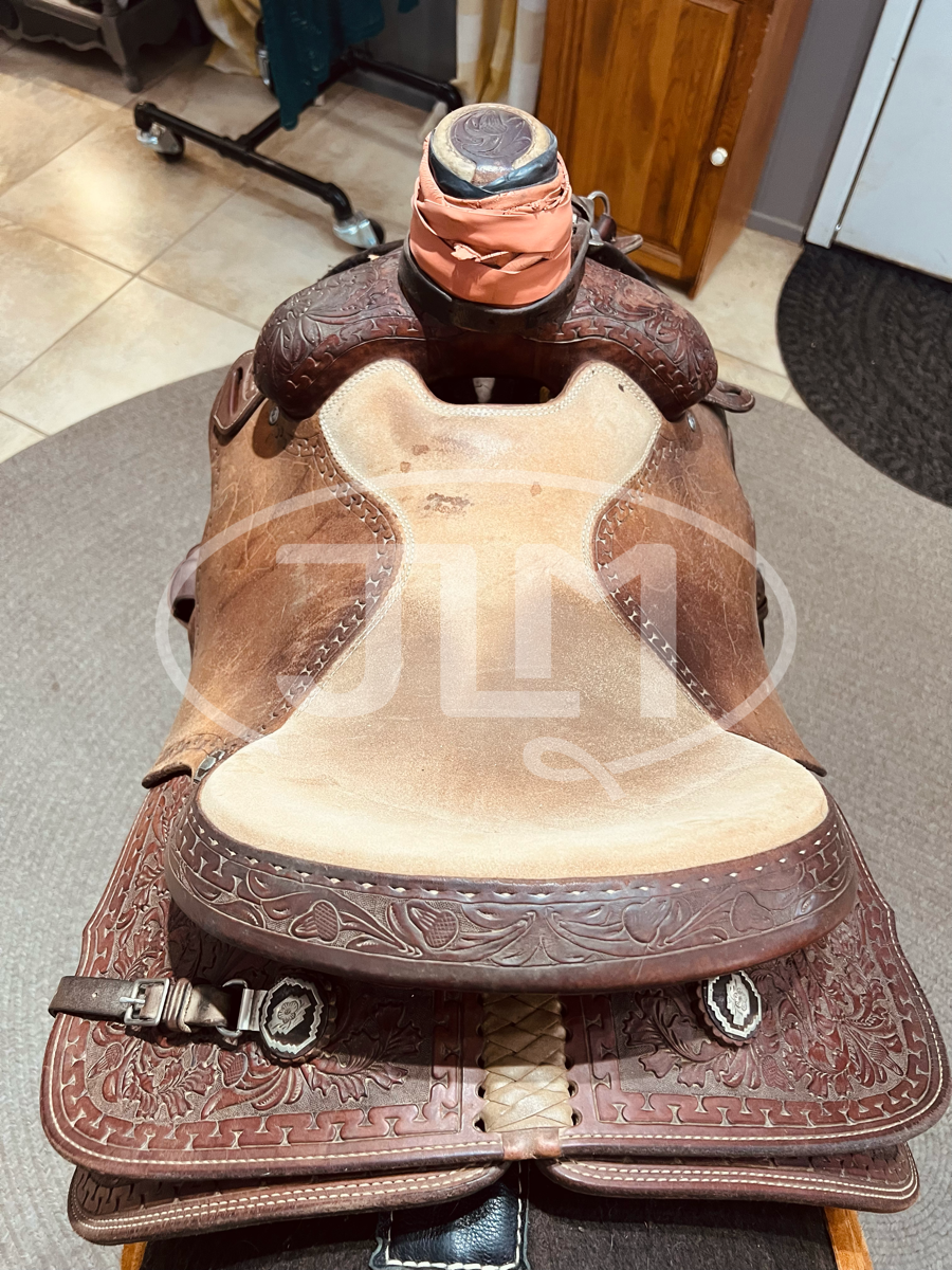 14.5" DHS Team Roping Saddle