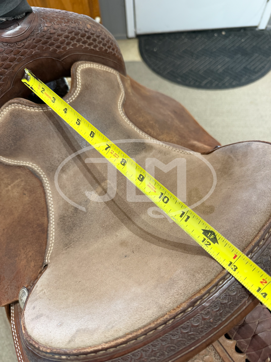 12.5" DHS Team Roping Saddle