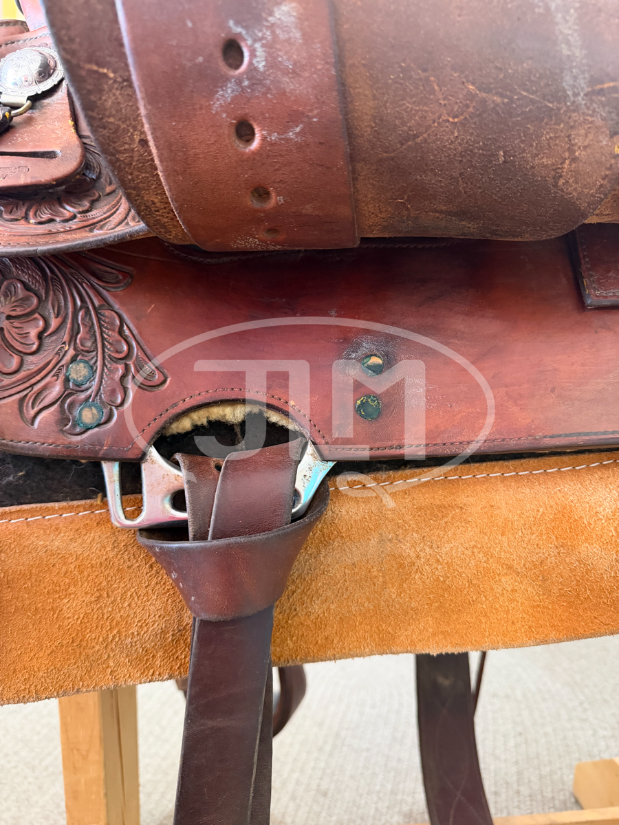 15" Broken Horn Western Saddle     S1113