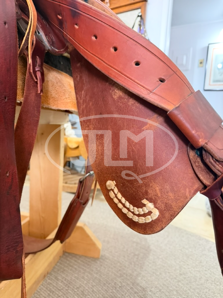 15" JJ Croft Custom Handmade Ranch Saddle