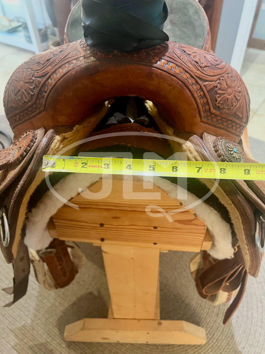 14.5" Cactus Saddlery Team Roping Saddle