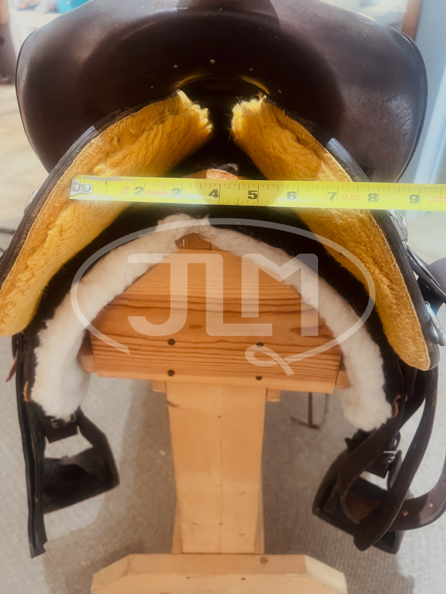 15" Wide Bar J Saddlery Southfork Trail Saddle
