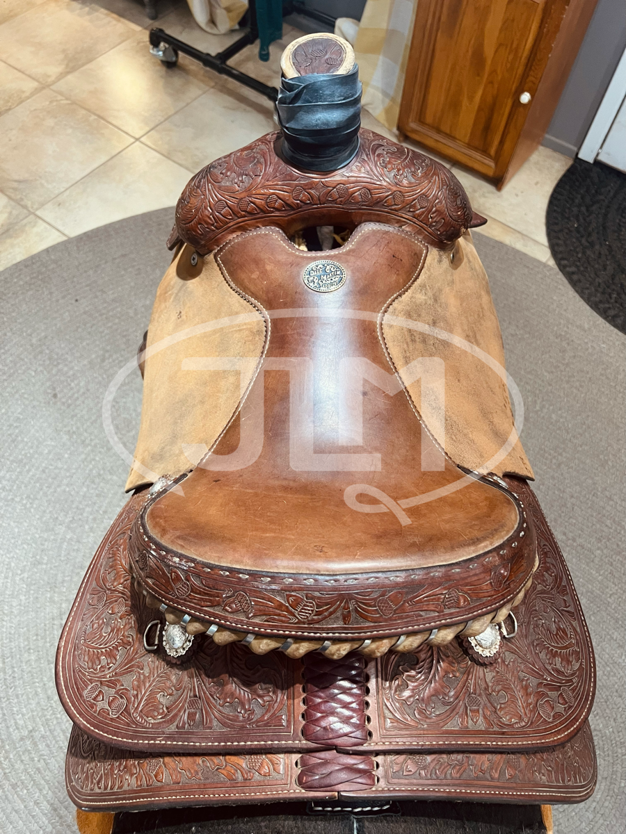 15" Dale Martin Team Roping Saddle