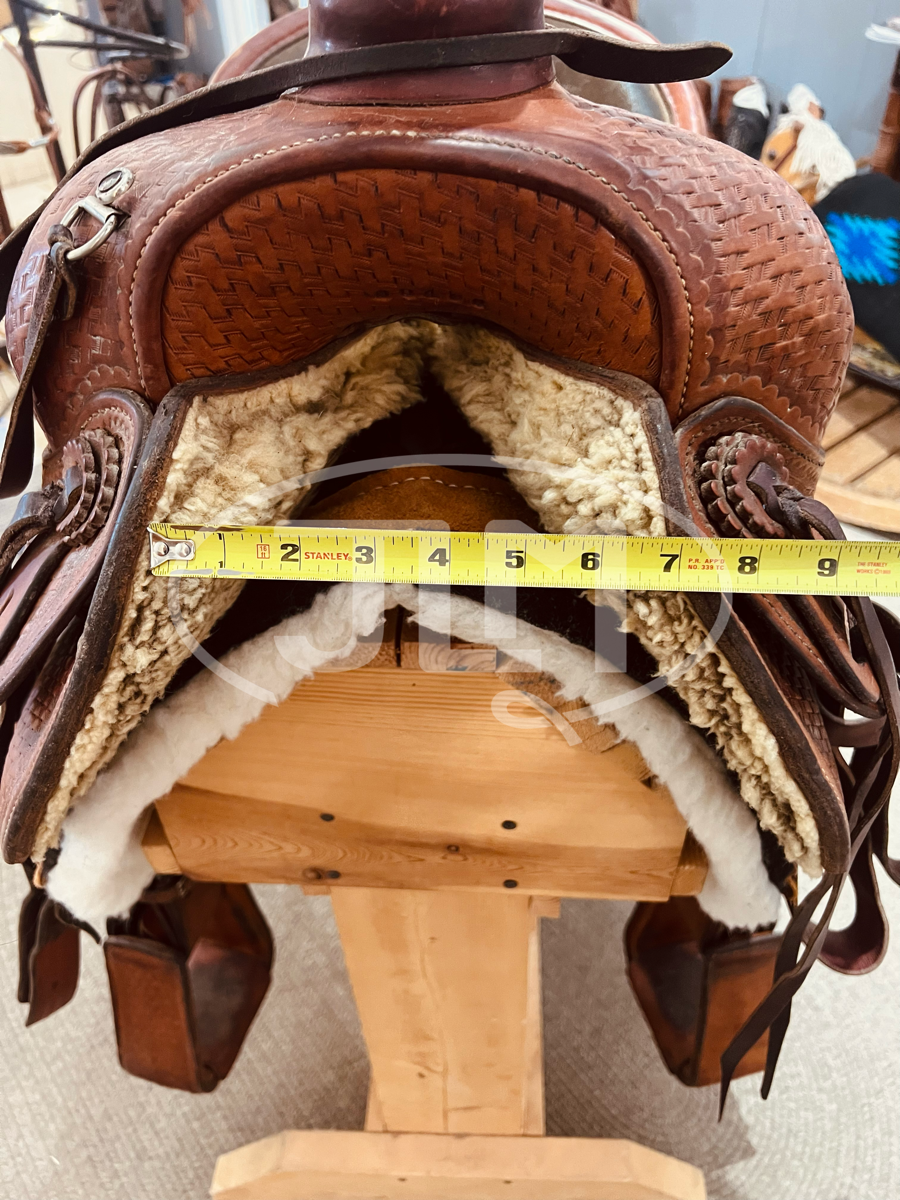 15" MacPherson Team Roping Saddle 601