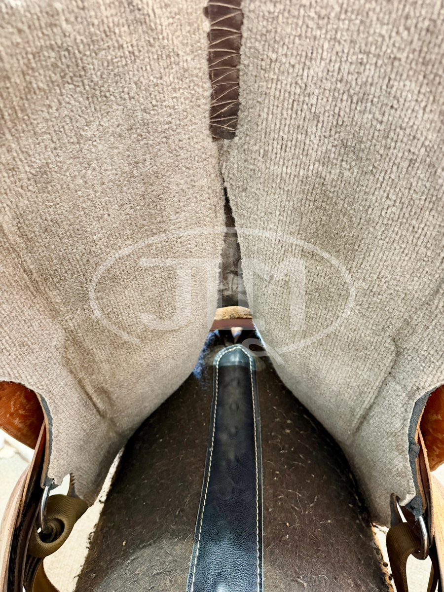 14" Circle Y Marlene McRae Flex Tree Special EFFX Barrel Saddle