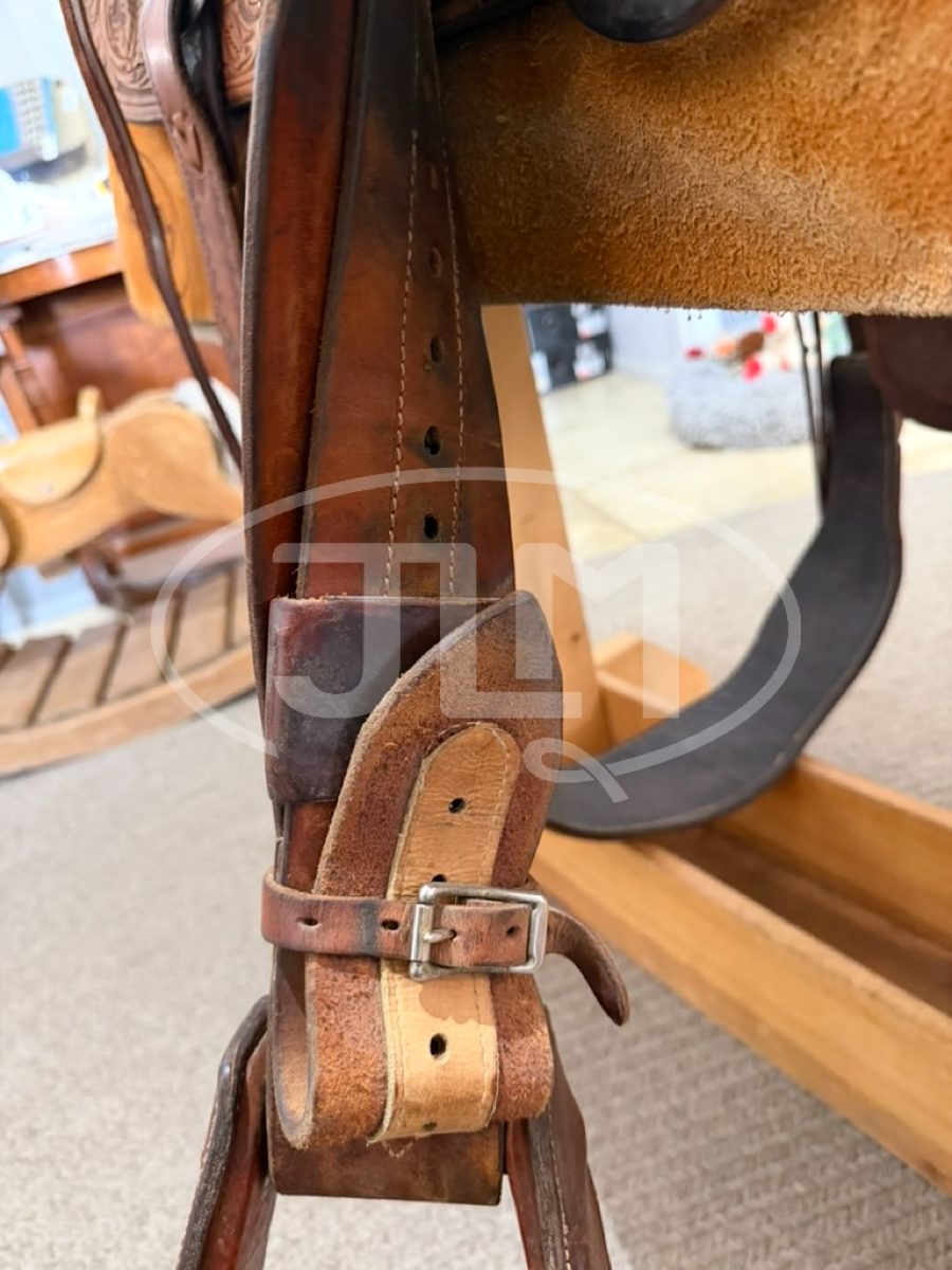 14" Martin Saddlery 01 Roper Team Roping Saddle     S1124