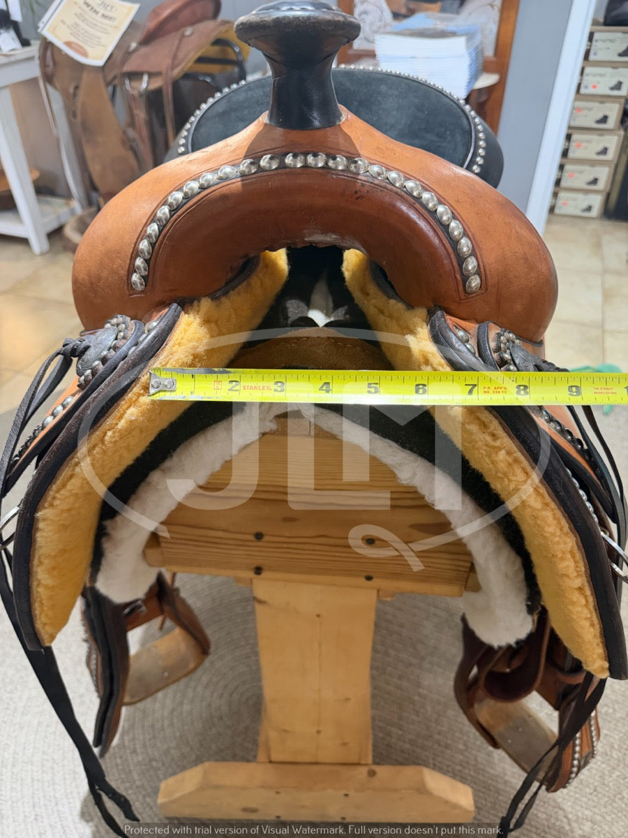 15" Elite Custom Saddles Lady Reiner Saddle     S1162