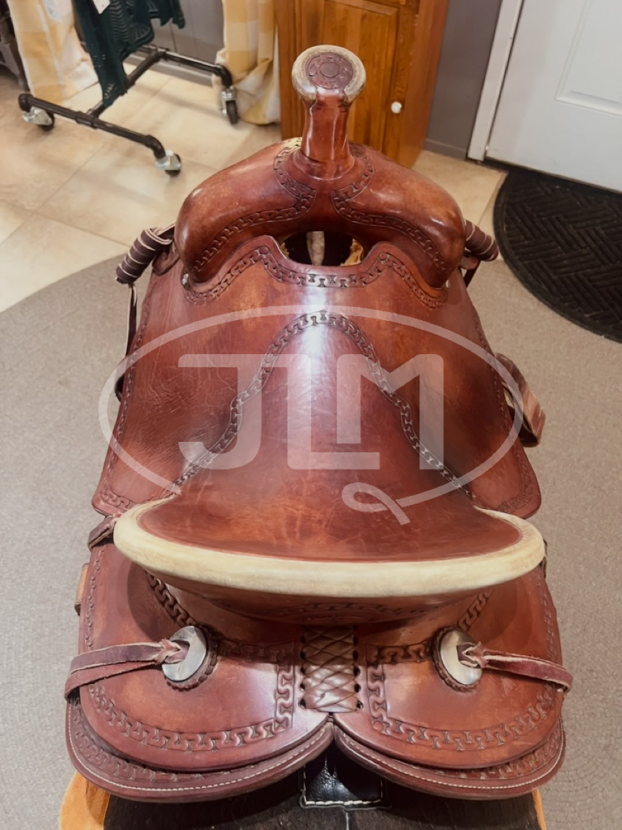 15.5" Paul Turner Ranch Roper Saddle