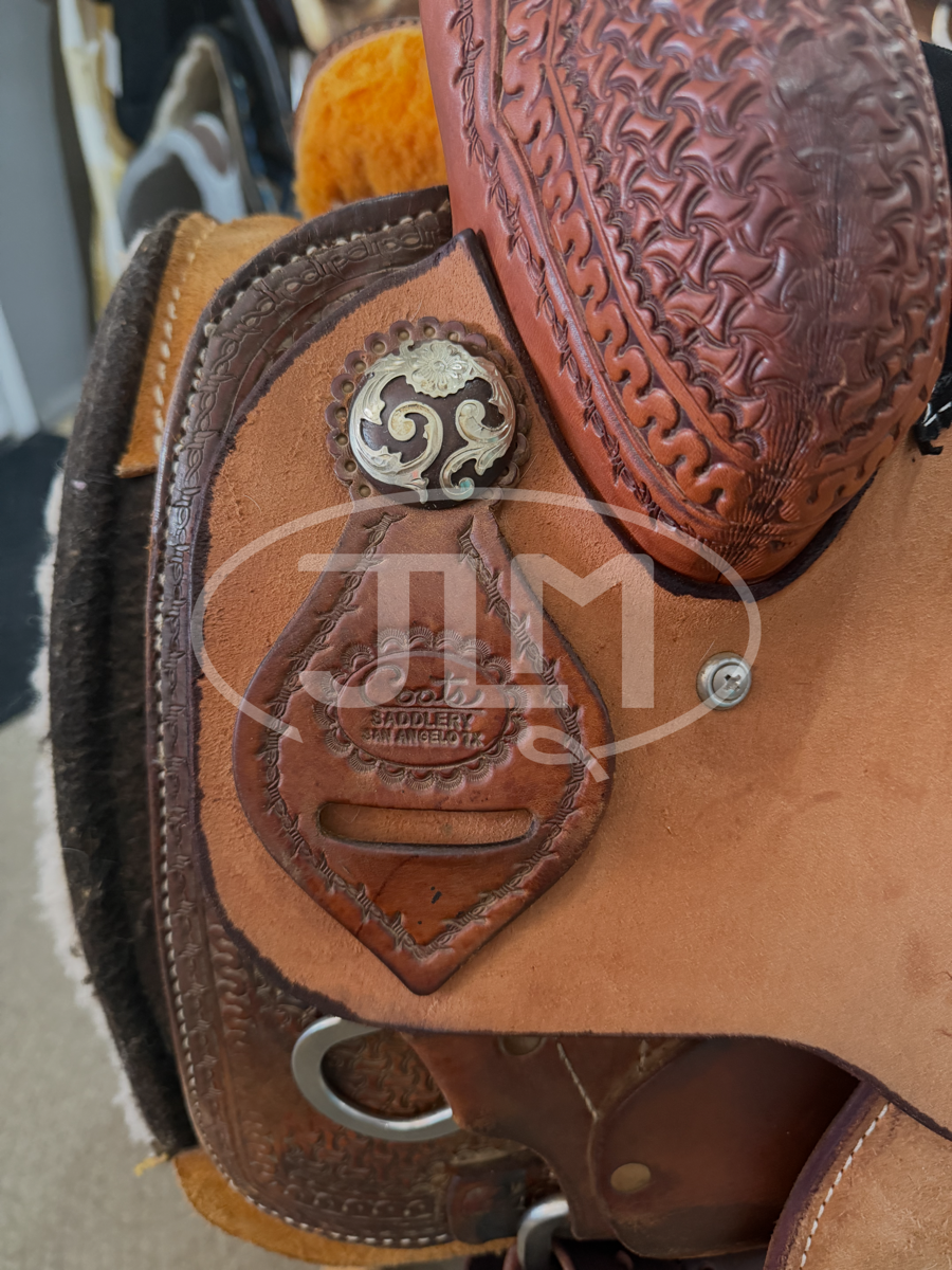 14" Coats Saddlery Team Roper Saddle    S1125