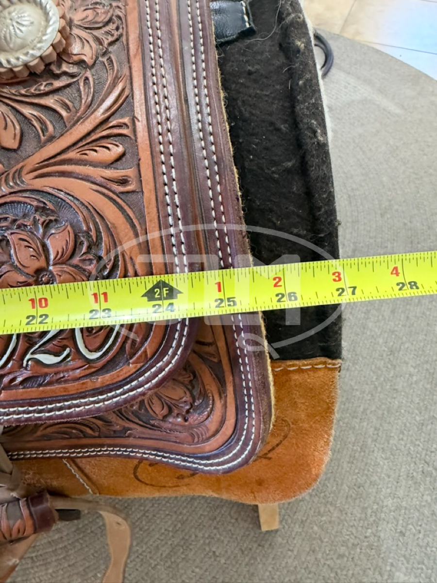 14.5" Corriente Team Roping Saddle