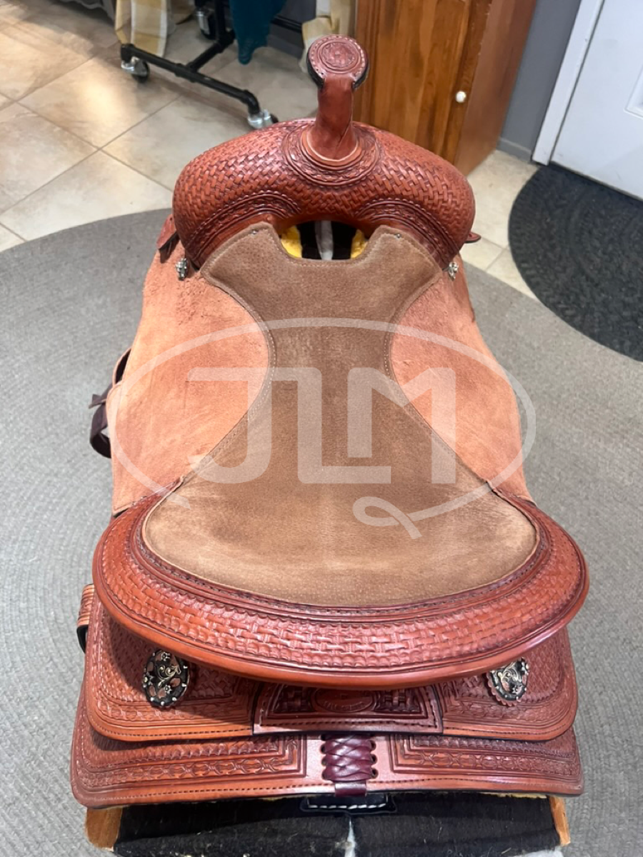 16" Dale Chavez Working Cowhorse Saddle