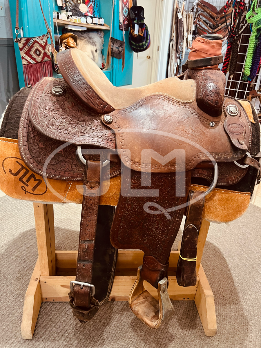 14.5" DHS Team Roping Saddle