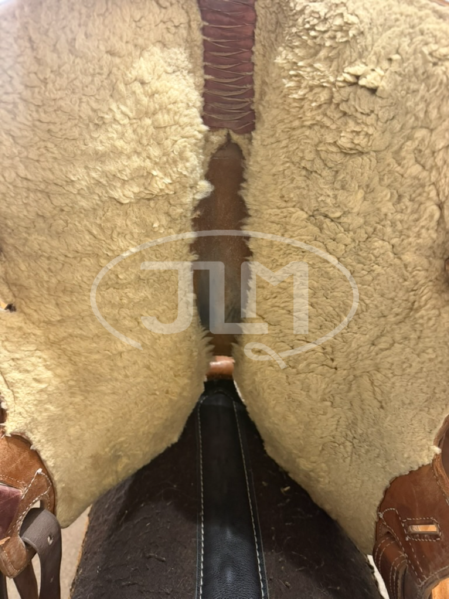 14" Merrill Barrel Saddle by Diamond M Saddlery