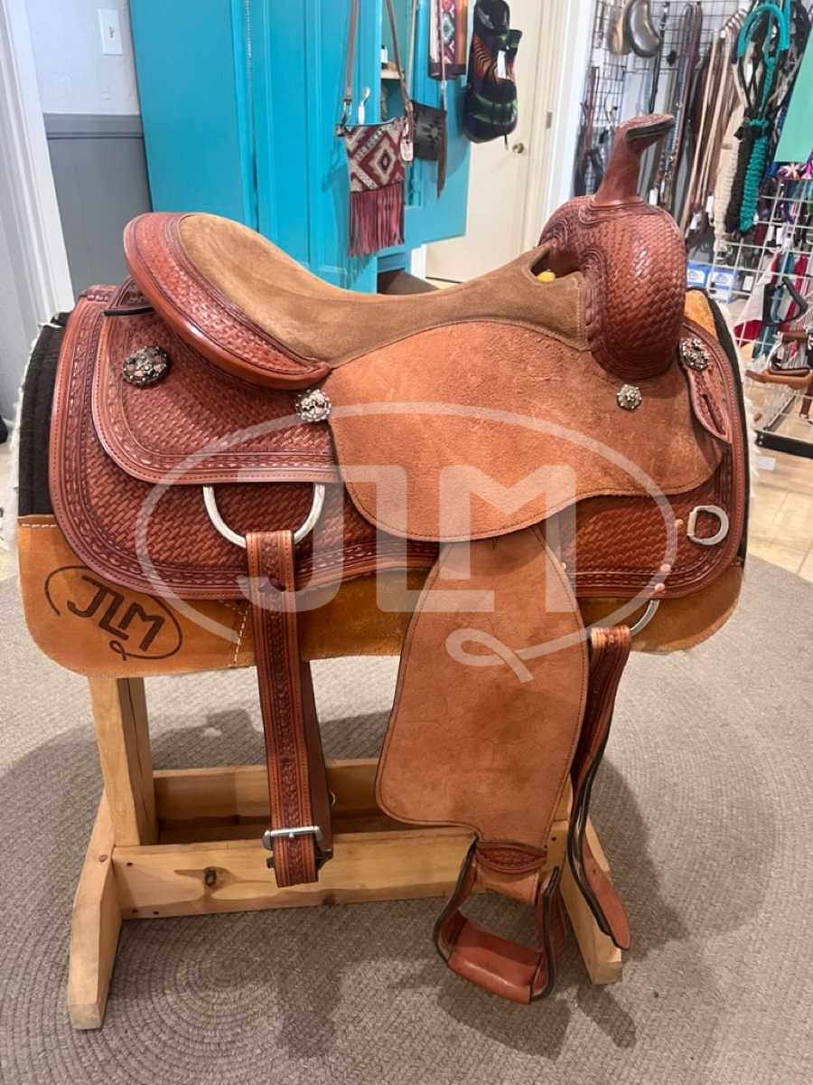 16" Dale Chavez Working Cowhorse Saddle
