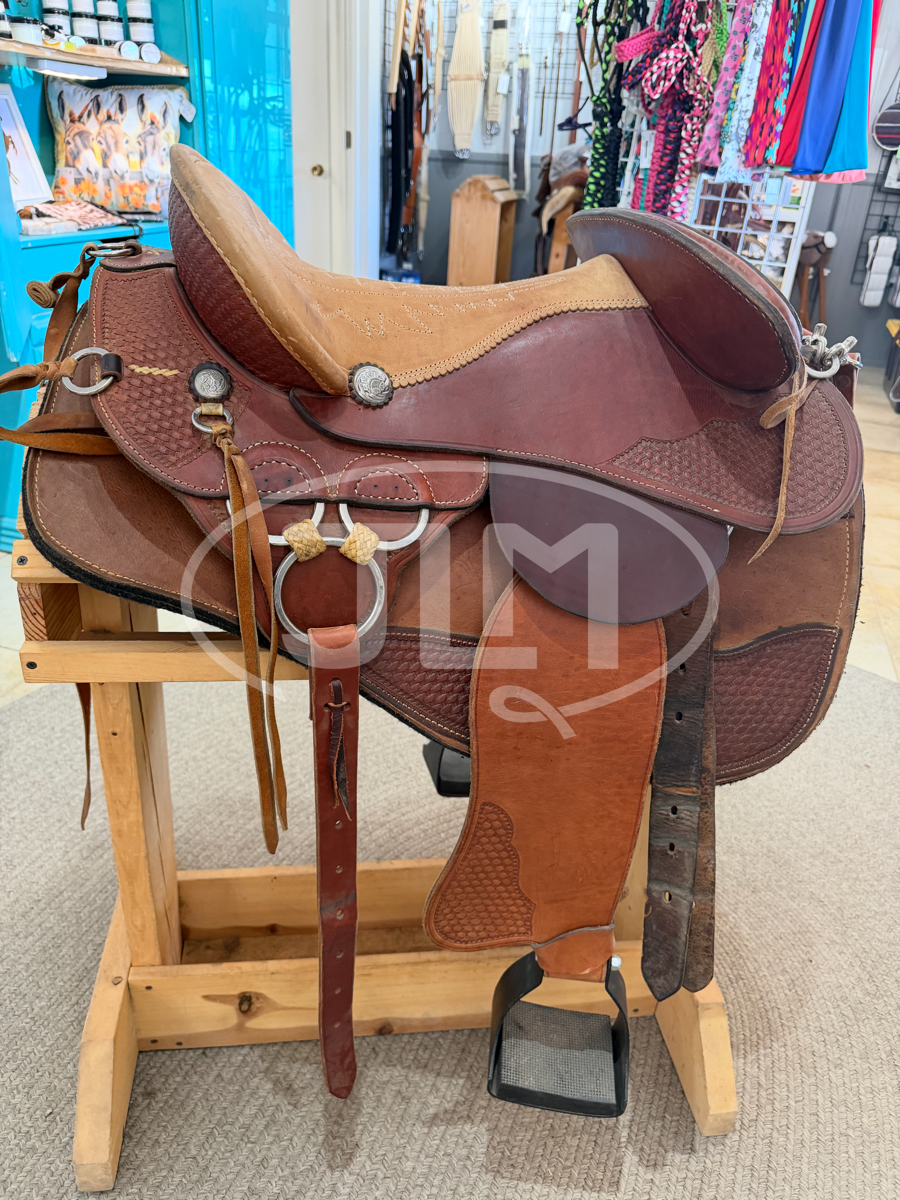 14" Cleide Martins CM Saddles Brazilian Mule Saddle
