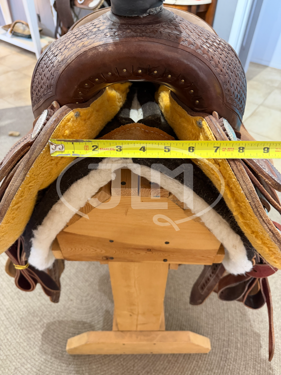 12.5" DHS Team Roping Saddle