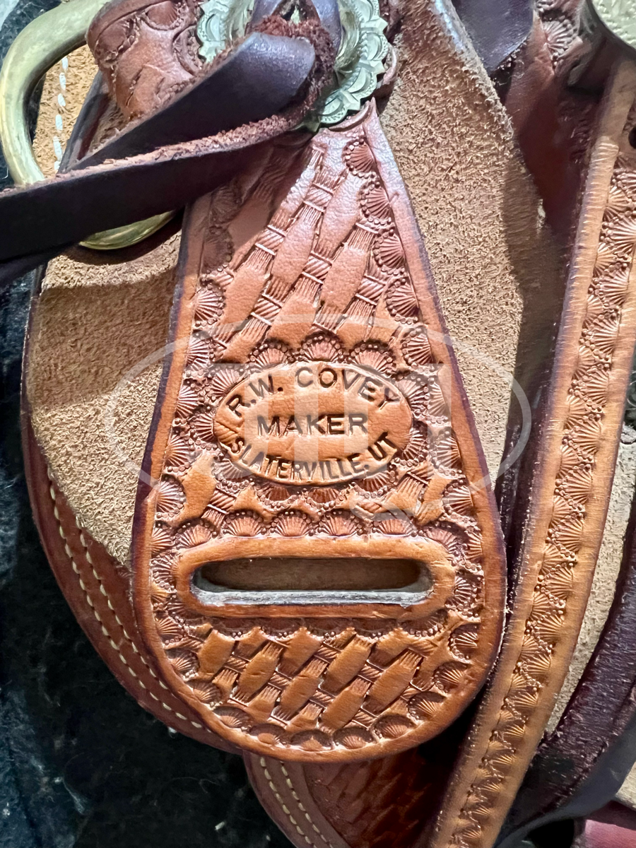 14.5" R. W. Covey Custom Wade Ranch Saddle