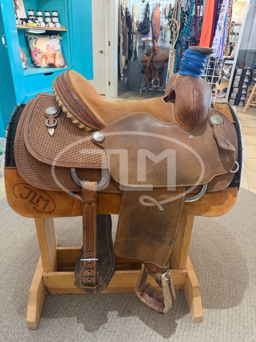 14.5" ROPRO Upfront Custom Team Roping Saddle