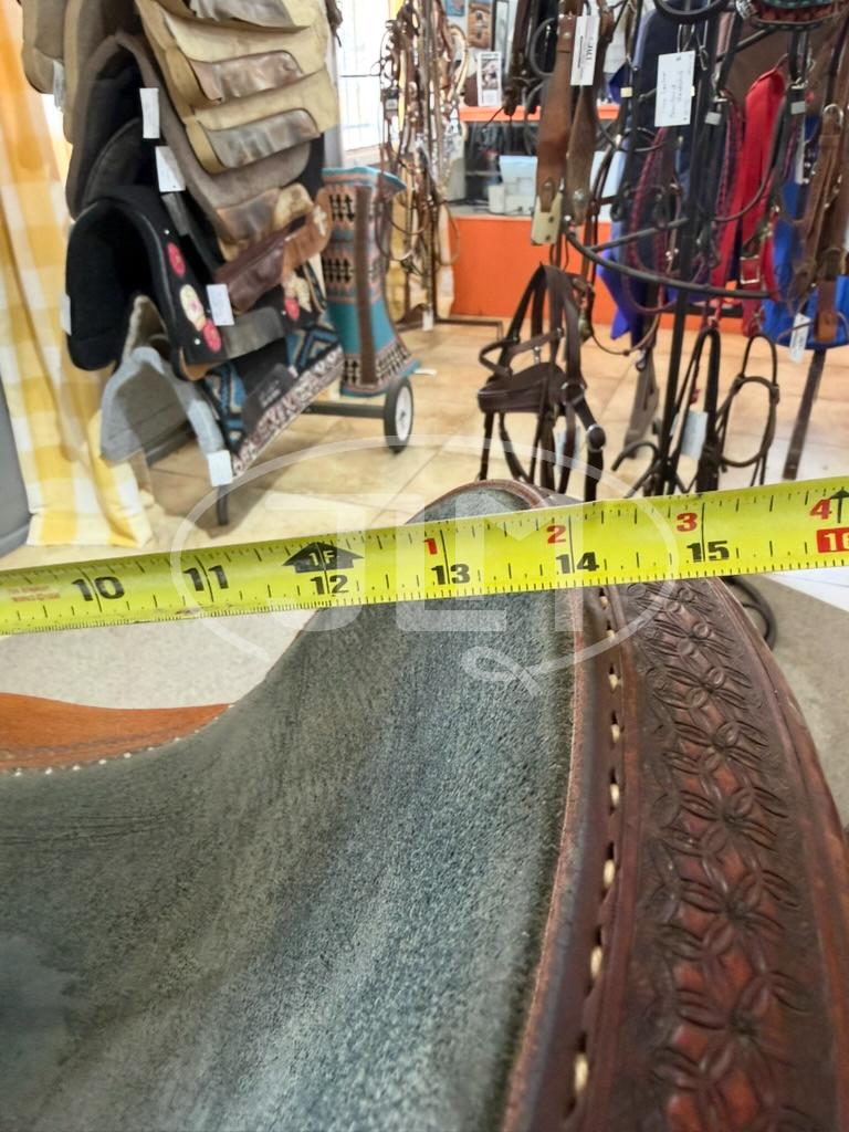 14" Martin Saddlery Crown C Barrel Saddle