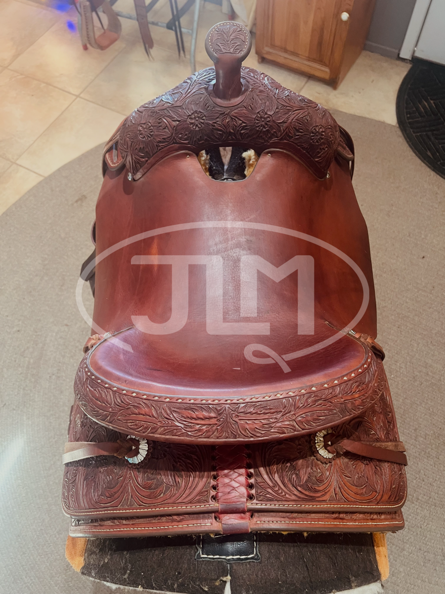 14.5" Stray Dog All Around Breakaway Rope Saddle