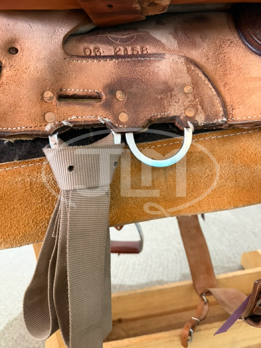 15.5" Billy Cook Barrel Saddle