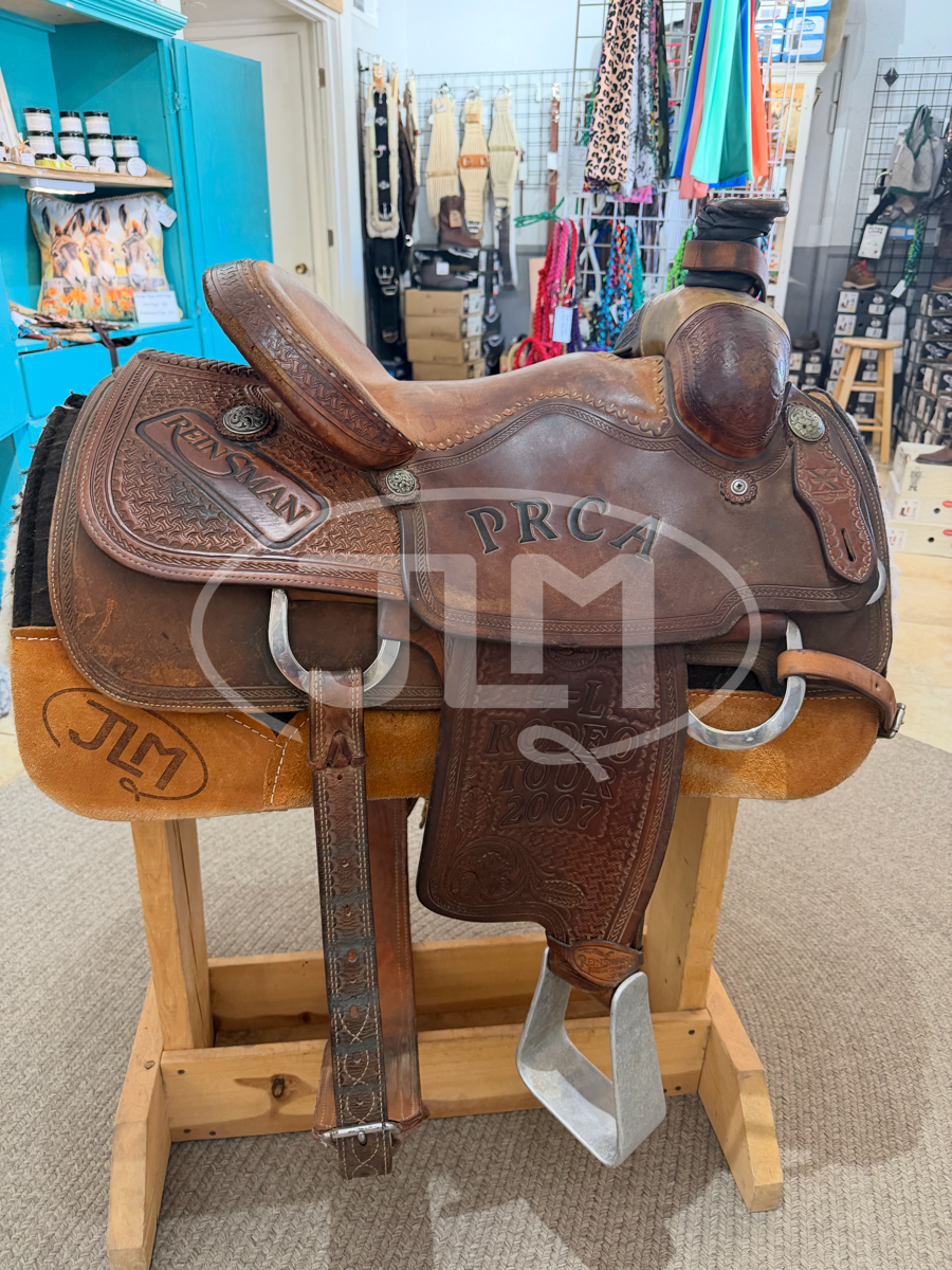14.5" Reinsman X Series Team Roping Saddle
