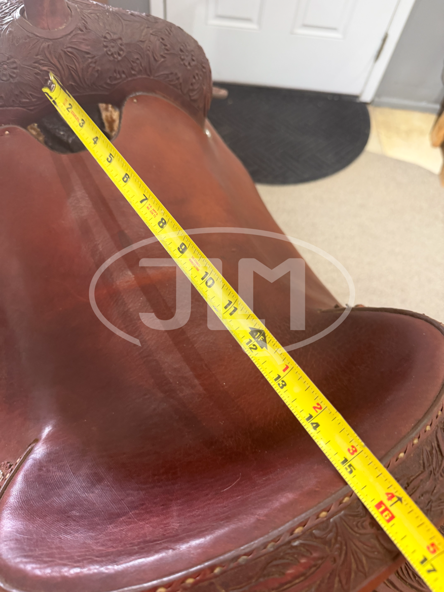 15" Stray Dog All Around Breakaway Rope Saddle