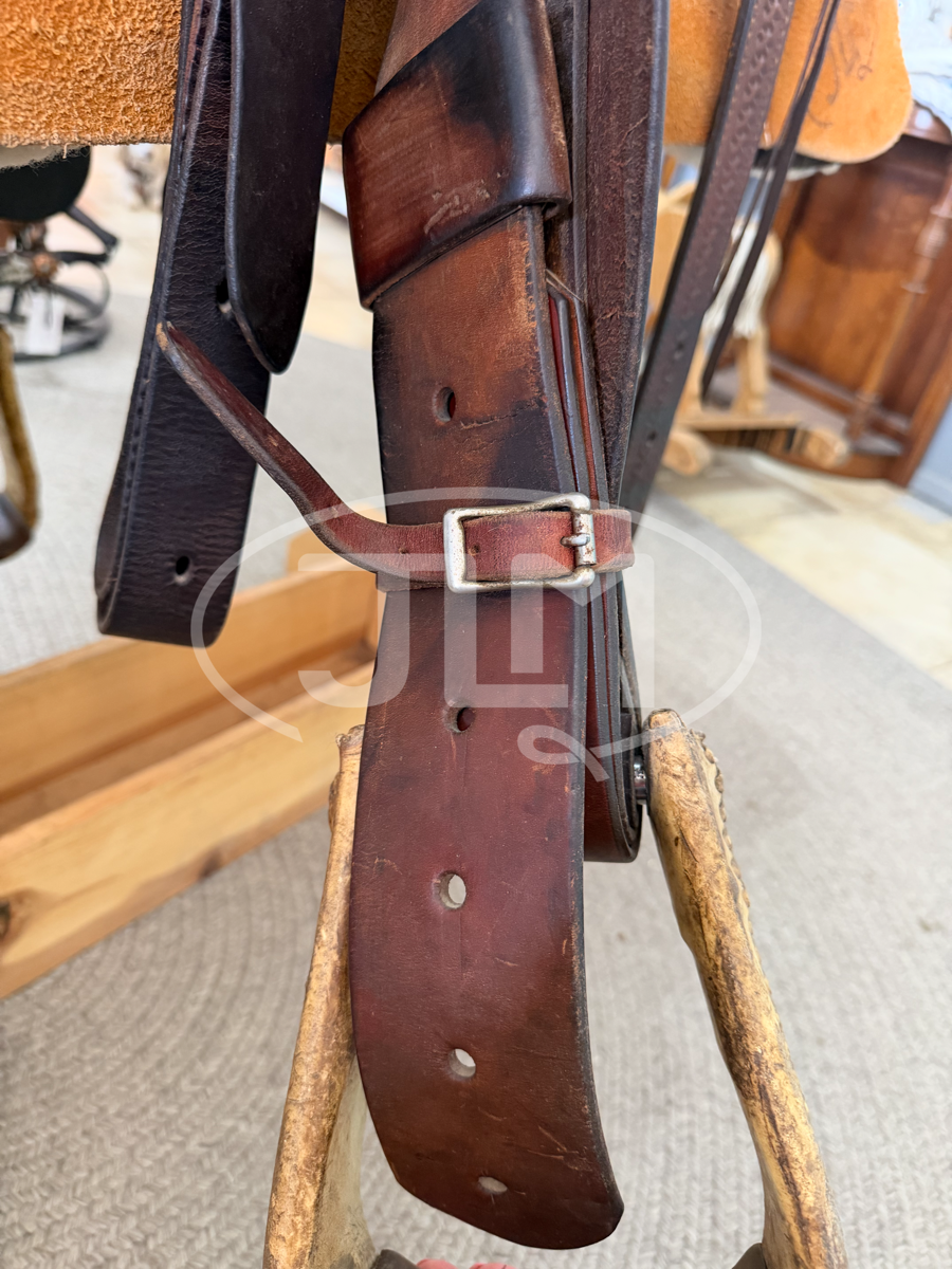 15" Crates Saddlery Team Roping Saddle      S1111