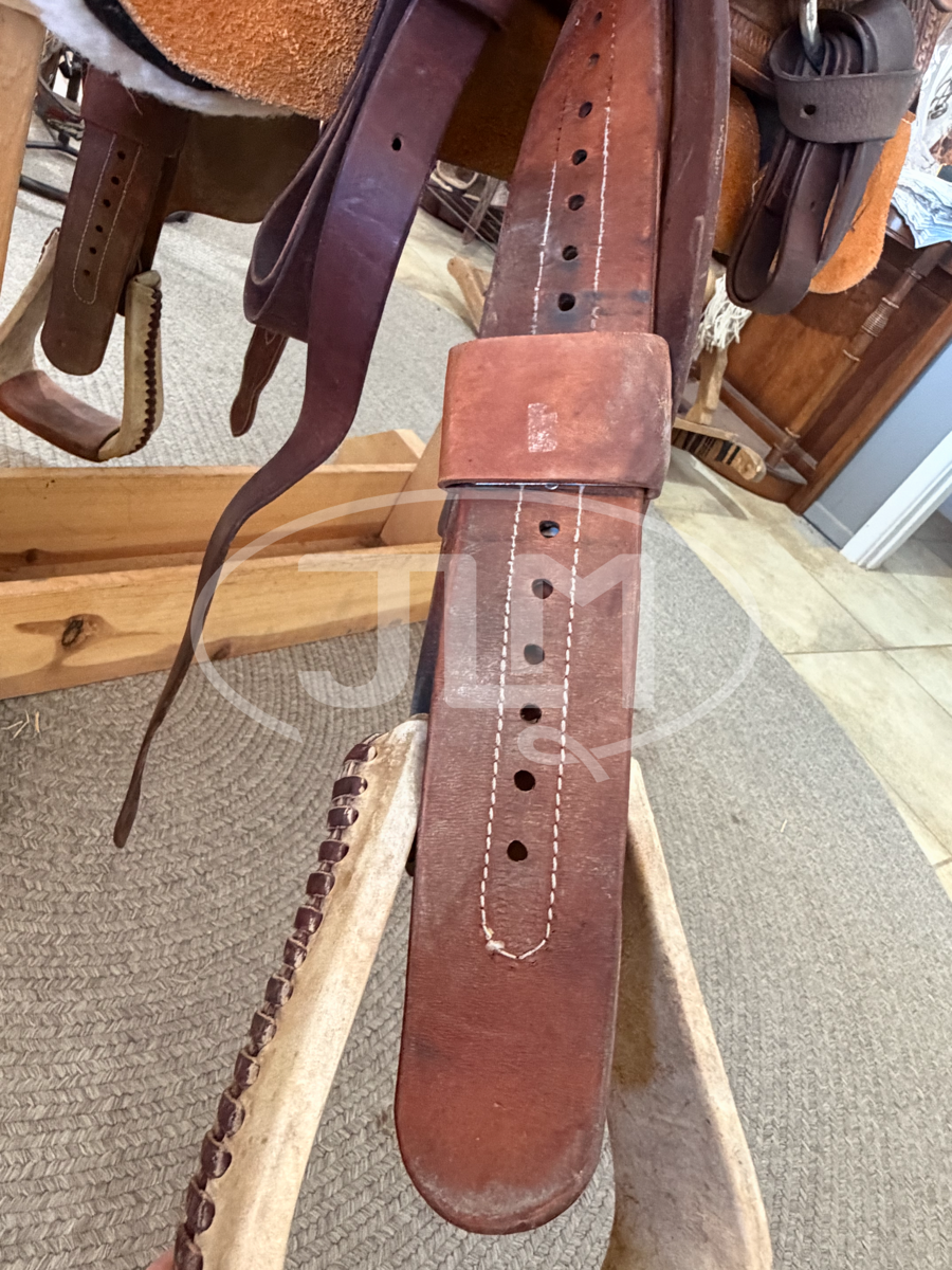 14.5" Corriente Team Roping Saddle    S1121