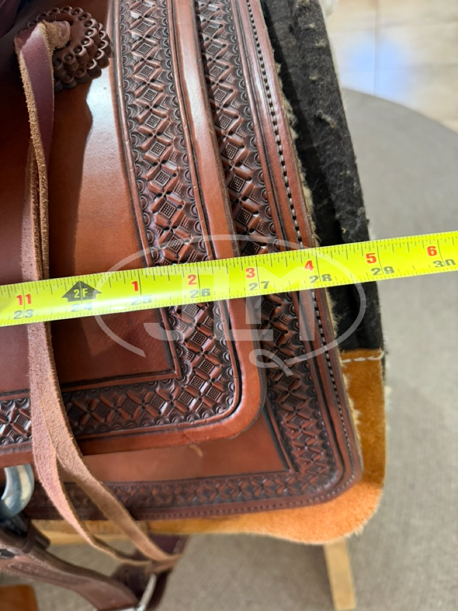 16" Stuart Rybak Ranch Roper Saddle